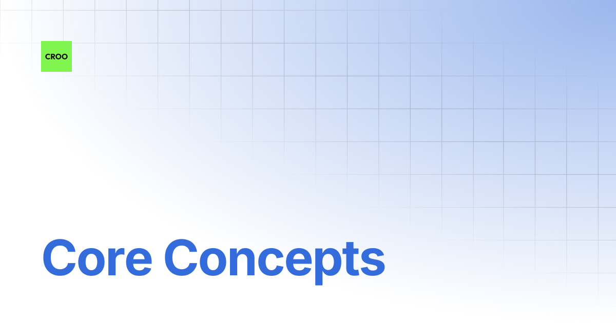 Core Concepts | CROO Network Docs